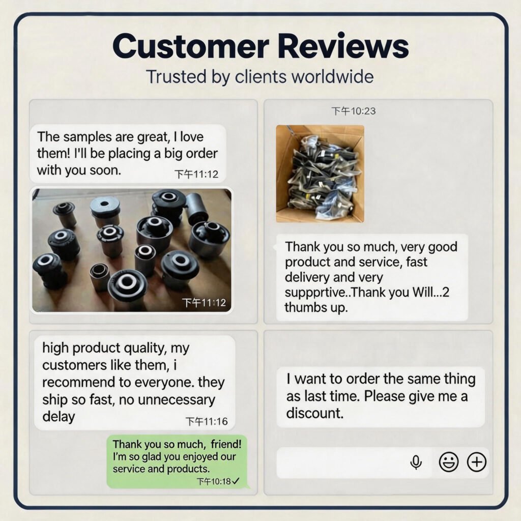 KingDa Auto Parts customer reviews - client feedback from wholesale buyers