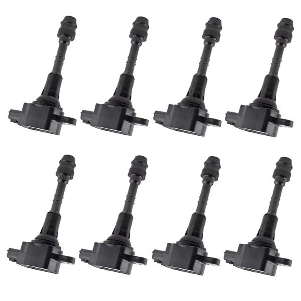 Set of five ignition coils 22448‑6N015 display, bulk aftermarket ignition spare parts for vehicle engine tune‑up