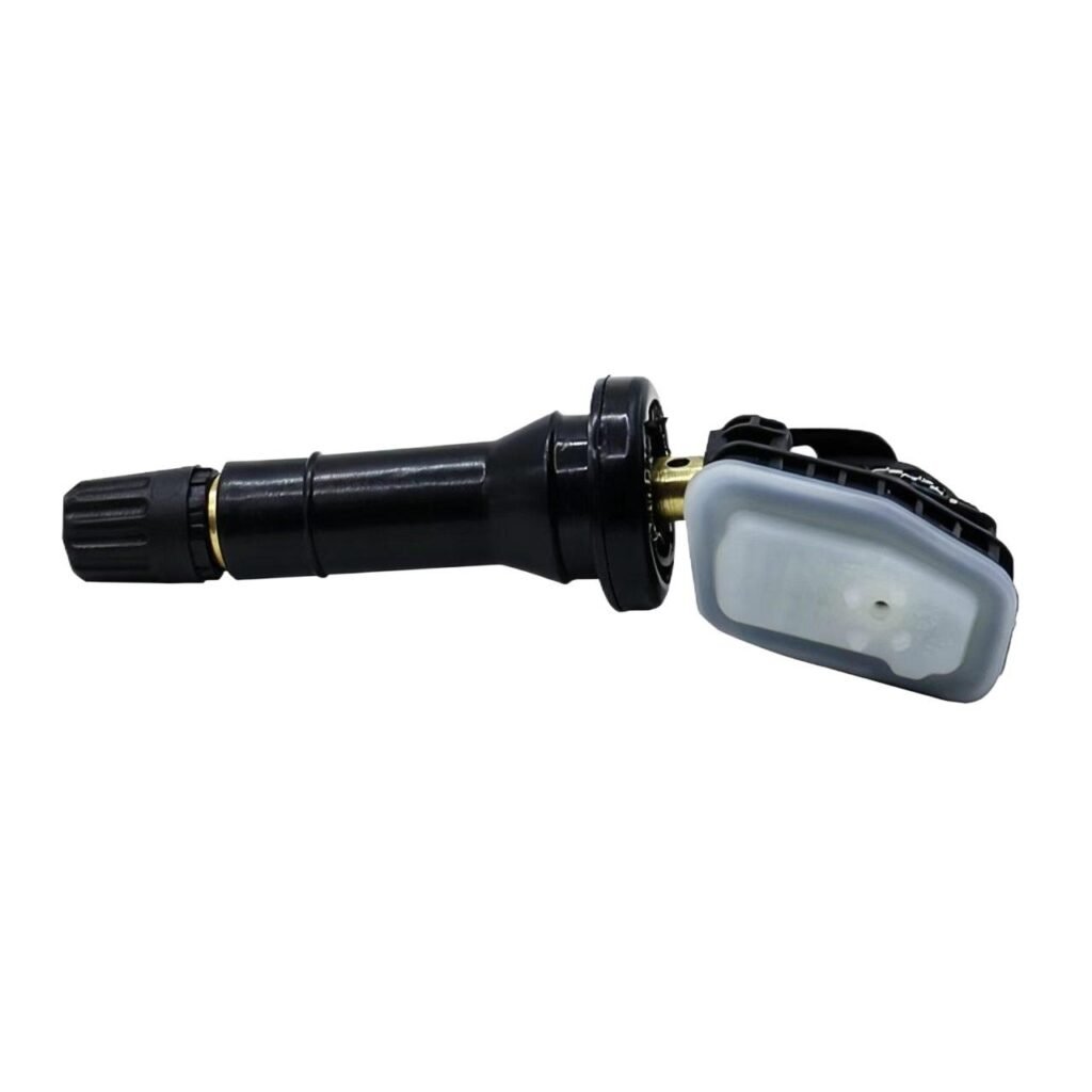 Close‑up view of high‑quality rubber valve TPMS sensor 13540602 for GM series sedan suv electric vehicles