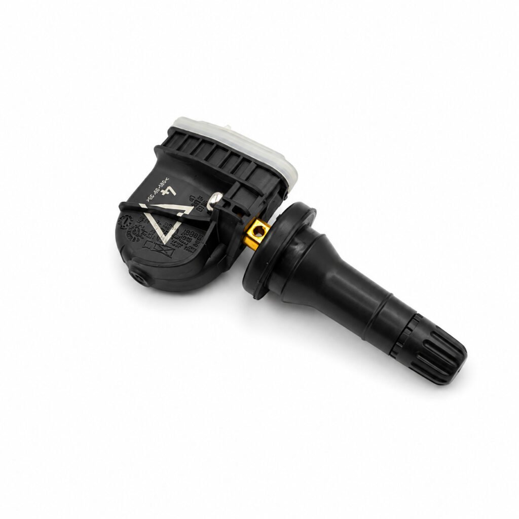 Close‑up TPMS tire pressure monitoring sensor 13598773 auto spare part