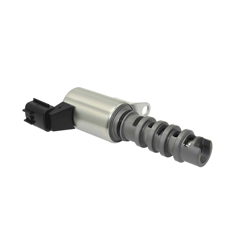 Oil control valve 23796‑ED000 for Nissan, horizontal angle displays spool groove structure